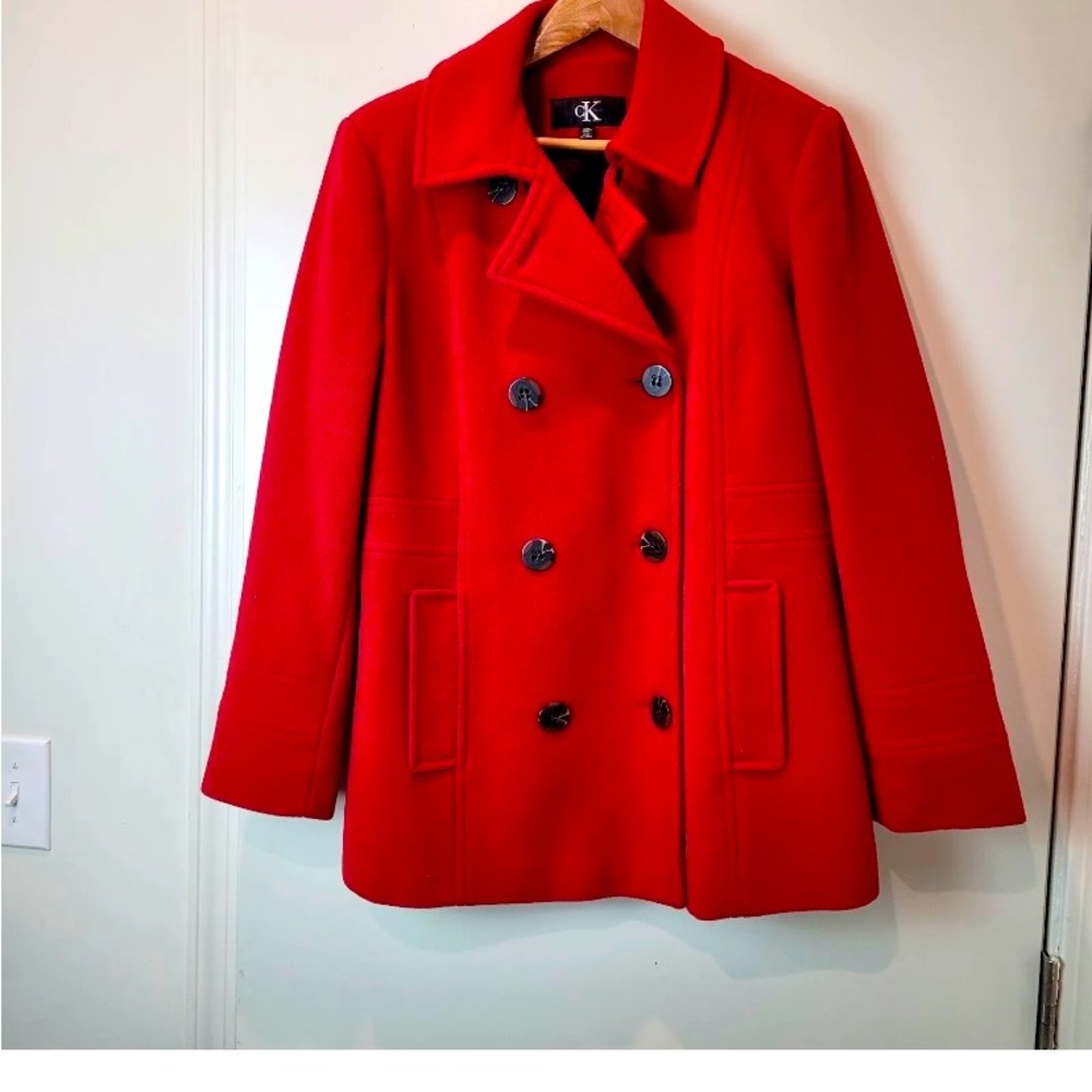 Calvin Klein Pea Coat Jacket